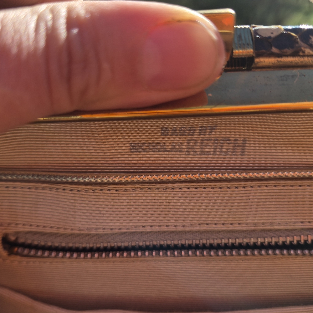 Vintage Python Bag - Picture 5 of 5